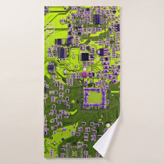 Printed Circuit Assembly PCB Yellow Circuit Board Badhanddoek (Badhanddoek)