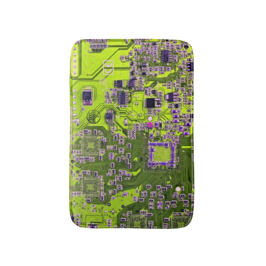Printed Circuit Assembly PCB Yellow Circuit Board Badmat (Voorkant Verticaal)