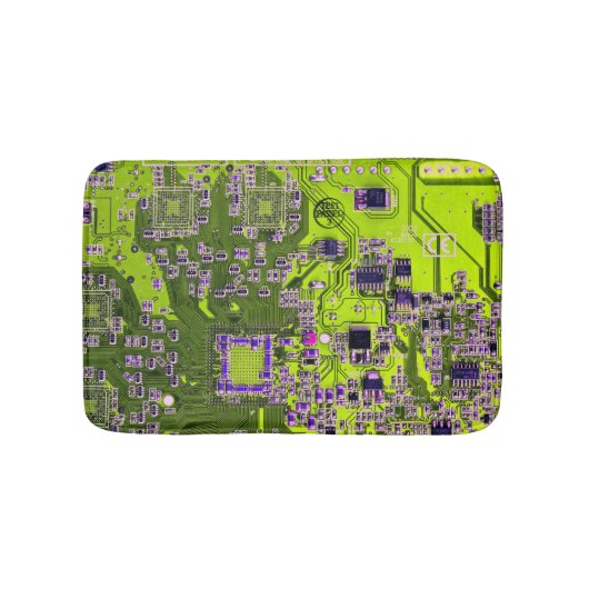 Printed Circuit Assembly PCB Yellow Circuit Board Badmat (Voorkant)