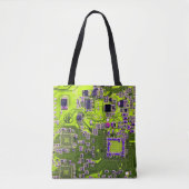 Printed Circuit Assembly PCB Yellow Circuit Board Draagtas (Voorkant)