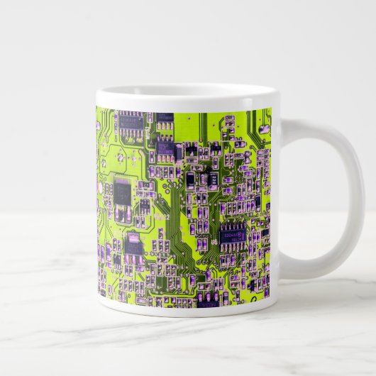 Printed Circuit Assembly PCB Yellow Circuit Board Extra Grote Beker (Rechts)