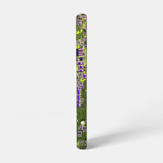 Printed Circuit Assembly PCB Yellow Circuit Board Samsung Galaxy Hoesje (Linkerkant)