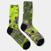 Printed Circuit Assembly PCB Yellow Circuit Board Sokken (Rechts)