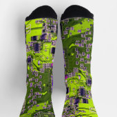 Printed Circuit Assembly PCB Yellow Circuit Board Sokken (Top)