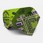 Printed Circuit Assembly PCB Yellow Circuit Board Stropdas (Opgerold)