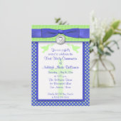 PRINTED RIBBON First Heilige Communauté Invitation Kaart (Staand voorkant)