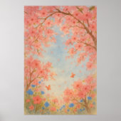 Printemps 8, Sous le ciel en fleurs, impression sa (Devant)