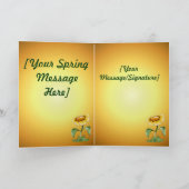 Printemps ! Carte (Intérieur)