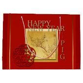 Printemps Chinois Cochon Nouvel An 2019 Grand sac (Dos)