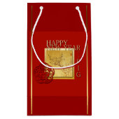 Printemps Chinois Cochon Nouvel An 2019 Petit sac  (Dos)