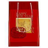 Printemps chinois Ox Nouvel An 2021 sac cadeau moy (Dos)