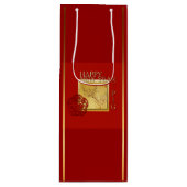 Printemps chinois porc Nouvel An 2019 Vin sac cade (Devant)