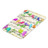 Printemps Colorful Musical Birds Magnet Cadeau (Côté Gauche)