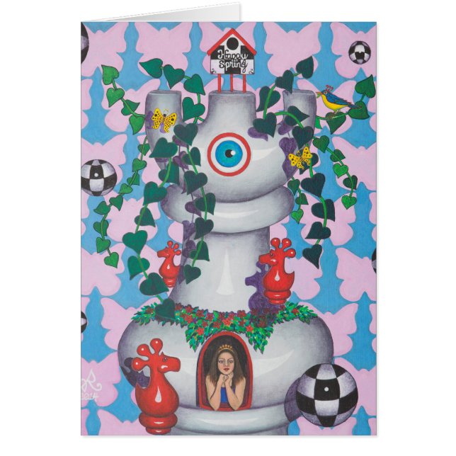 Printemps : De Ma tour d'ivoire (Devant)