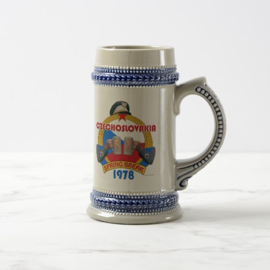 Printemps de Tchécoslovaquie 1978 Mug (Droite)