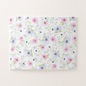 Printemps du Puzzle Fleurs Jardin (Horizontal)