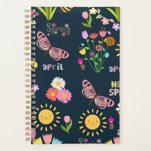 Printemps ensoleillé fleurit Design floral avec l'