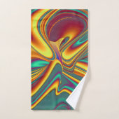 Printemps Été Automne Fleurs Magie (Serviette à main)