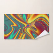 Printemps Été Automne Fleurs Magie (Serviette à main)