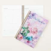 Printemps Été Floral Oiseaux Fleurs sauvages Rose  (Devant avec enveloppe)