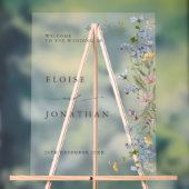 Printemps Fleur sauvage Meadow Garden Mariage Bien (Neutre)