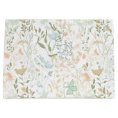 Printemps Floral Pattern 01 - Grand sac cadeau (Devant)