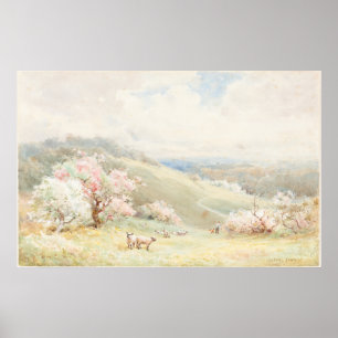 Printemps - Joseph Rubens Powell Poster d'art