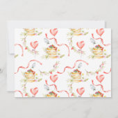 Printemps Woodland | Invitation d'anniversaire de (Dos)