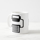 Printer Koffiemok (Voorkant links)