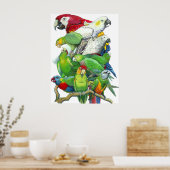 Printers en parachets afdrukken poster (Keuken)