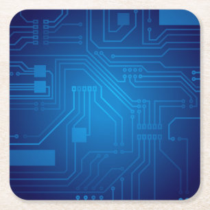 Printkaart (PCB) Vierkante Kartonnen Onderzetter