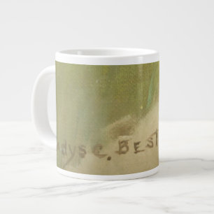  printMok, beenderporselein, BY #Mmetropolim Extra Grote Beker