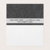 Printplaat Visitekaartjes (Binnenkant ongevouwen)