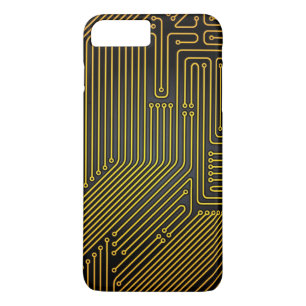 Printplaatpatroon van computer iPhone 8 plus / 7 plus hoesje