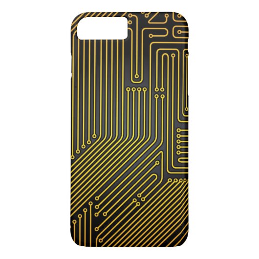 Printplaatpatroon van computer Case-Mate iPhone case (Achterkant)