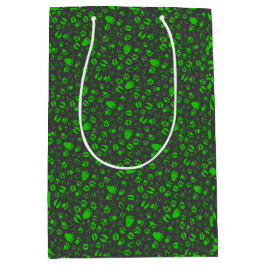 Prints 01.b.groen DGrey BG Medium Cadeauzakje