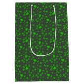 Prints 01.b.groen DGrey BG Medium Cadeauzakje (Achterkant)