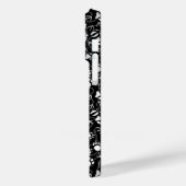 Prints 01.b. Zwart BG Case-Mate iPhone Case (Achterkant / Links)