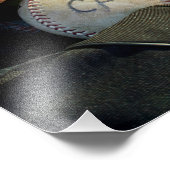 PRINTS - "Baseball in Clark Fork" Foto Afdruk (Hoek)