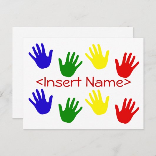 prints briefkaart (Voorkant / Achterkant)