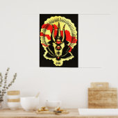 prints en posters van zwarte geiten (Keuken)