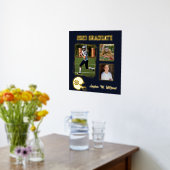 Prints football  Aangepaste foto-Afstuderen Folie (Laag (Keuken))