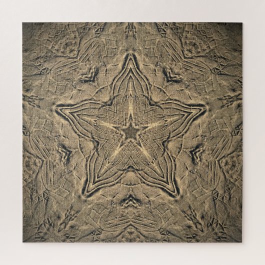 Prints in de Sand Mandala Legpuzzel (Verticaal)