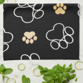 prints keukenhanddoek (Gevouwen)