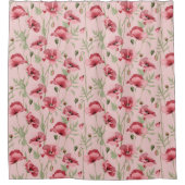 Prints landhuis douchegordijn (Voorkant)