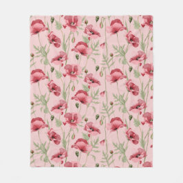 Prints landhuis fleece deken