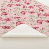 Prints landhuis sherpa deken (3/4)