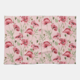 Prints landhuis theedoek