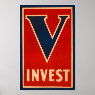 Prints uit de V-reeks - Investeer