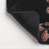 Prints van de Natuur van lederen  Mousepad Muismat (Hoek)